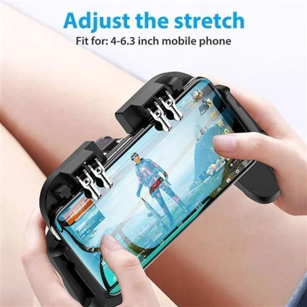 NEW Mobile Phone Game Controller +Cooling Fan for Android iOS